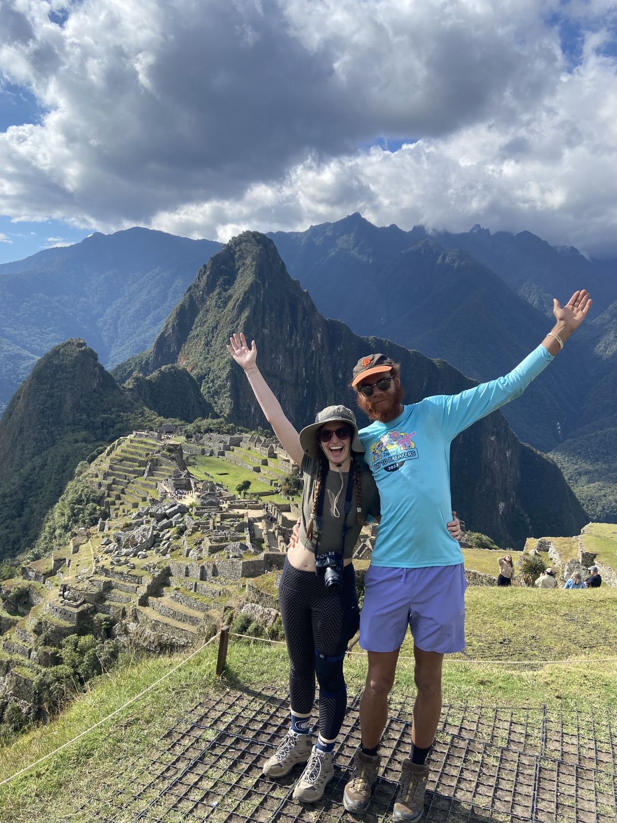 Adventure travel shot